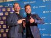 Marco Cattaneo, presentatore della serata e Marco Parolo