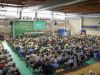 Il Palazzetto dello sport di Carugate, sede dell'assemblea sociale