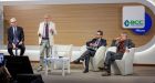 Il primo panel della serata con Giuseppe Remuzzi, Francesco Locati e Giuseppe Giovanelli