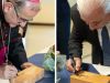 Mario Delpini e Giusepe Maino firmano i primi mattoni del nuovo Polo di Eccellenza Alzheimer