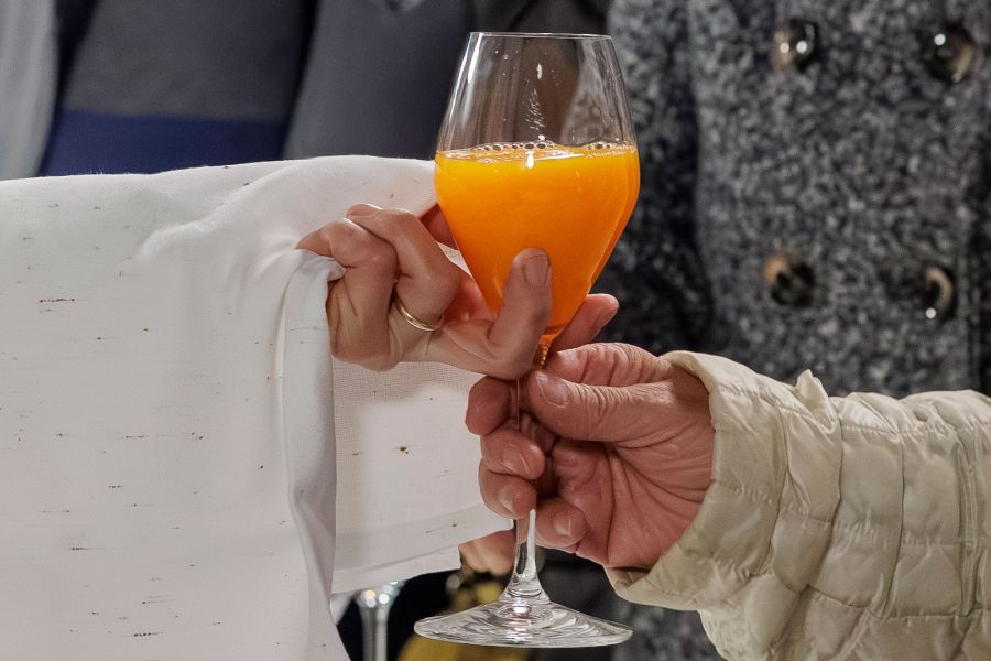 Cocktail durante l'incontro del 3 novembre 2025 con i soci BCC Milano di San Pellegrino Terme e Serina