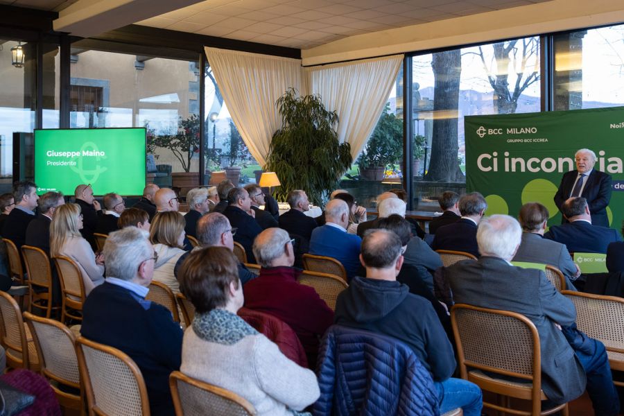 Incontro del 16 marzo 2026 con i soci BCC Milano di Bergamo, Brembate Sopra, Calusco d'Adda e Lallio