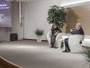 Elisabetta Soglio e il Presidente Giuseppe Maino