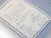 La pergamena commemorativa della posa della prima pietra